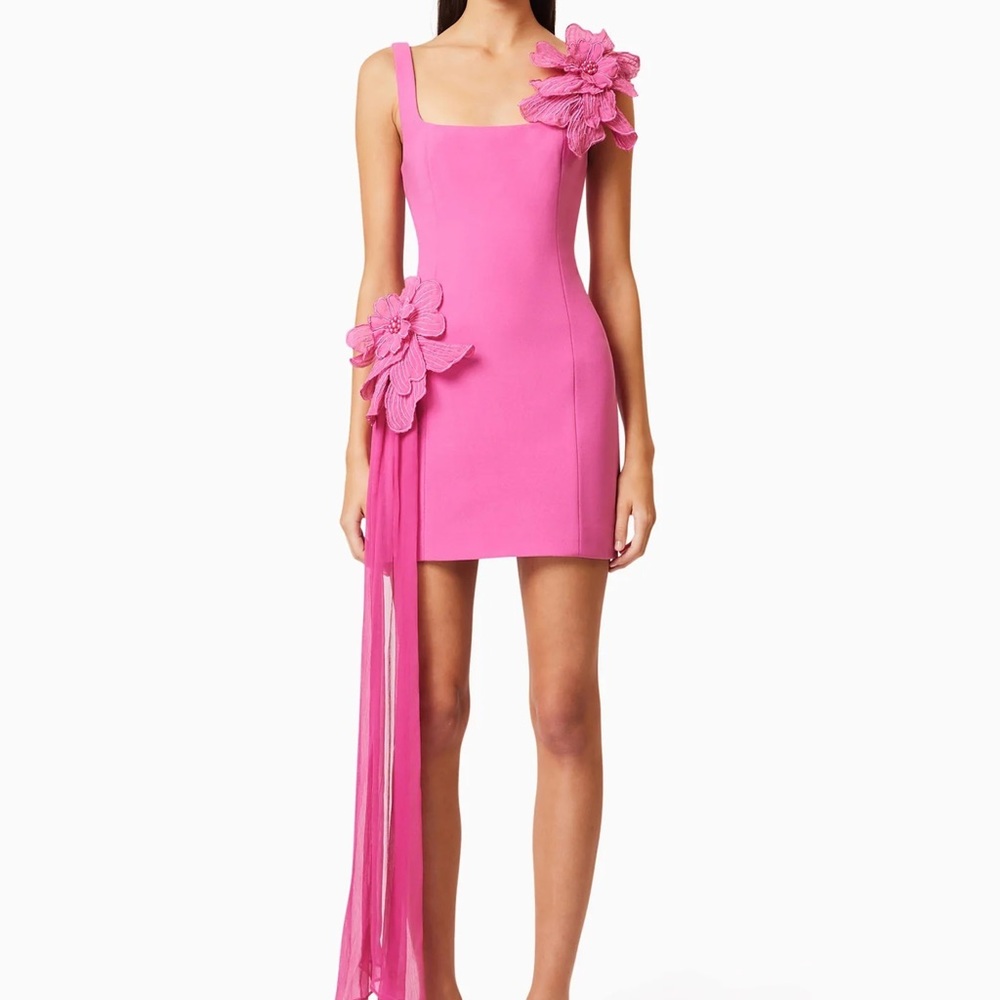 Elliatt Janelle Party Mini Dress In Pink